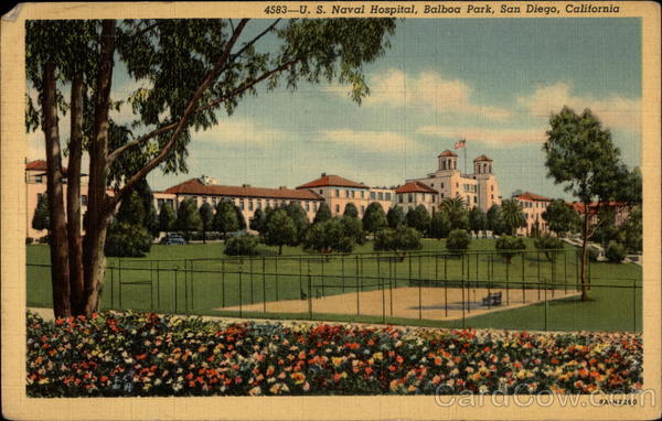 U.S. Naval Hospital, Balboa Park San Diego California