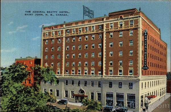 The Admiral Beatty Hotel Saint John NB Canada New Brunswick