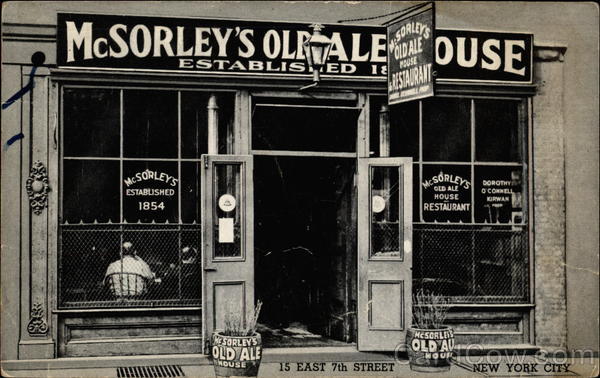 McSorley's Old Ale House New York