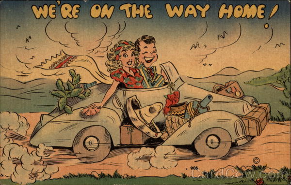 We're on the Way Home! Comic, Funny