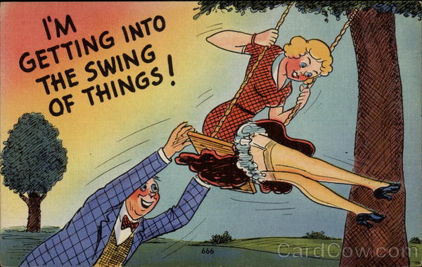 I'm Getting Into the Swing of Things! Comic, Funny