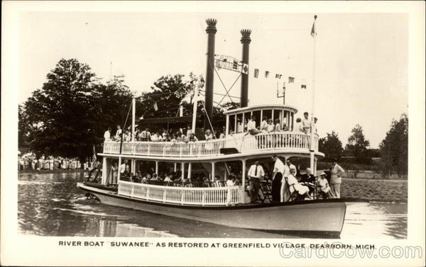 River Boat on Suwanee Dearborn Michigan