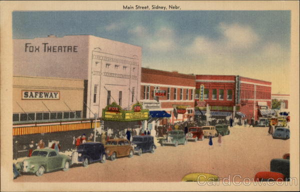Main Street Sidney Nebraska