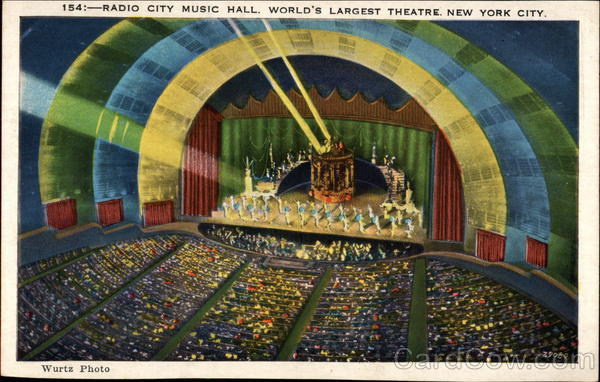 Radio City Music Hall, World's Largest Theatre New York