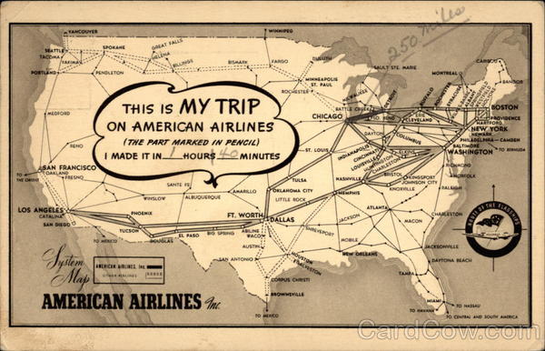 This is My Trip on American Airlines Aircraft