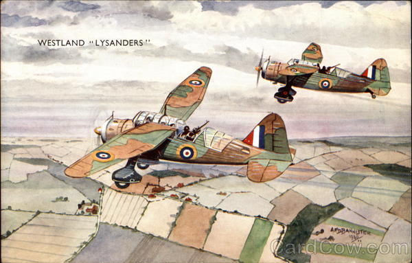 Westlane Lysanders Aircraft