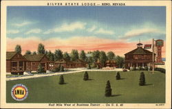 Silver State Lodge Postcard