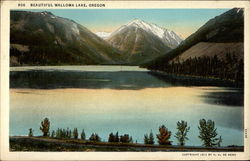 Beautiful Wallowa Lake Joseph, OR Postcard Postcard