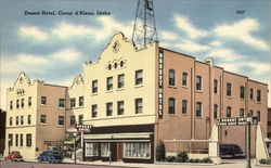 Desert Hotel Coeur D'Alene, ID Postcard Postcard