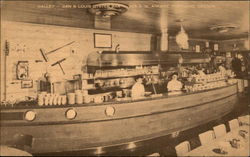 Galley - Dan & Louis Oyster Bar Postcard