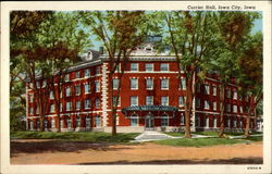 Currier Hall Iowa City, IA Postcard Postcard