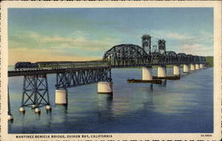 Martinez-Benicia Bridge, Suisun Bay Postcard