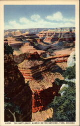 The Battleship Grand Canyon National Park, AZ Postcard Postcard