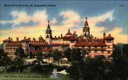 Hotel Ponce De Leon St. Augustine, FL Postcard Postcard