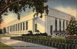 Folger Shakespeare Library Washington, DC Washington DC Postcard Postcard