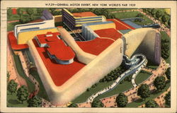 General Motor Exhibit, New York World's Fair 1939 1939 NY World's Fair Postcard Postcard