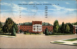 James Walker Memorial Hospital Wilmington, NC Postcard Postcard