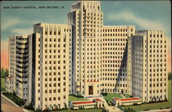 New Charity Hospital Postcard
