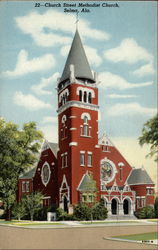 Church Street Methodist Church Selma, AL Postcard Postcard