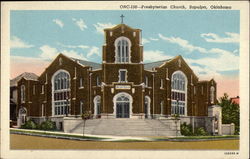 Presbyterian Church Sapulpa, OK Postcard Postcard