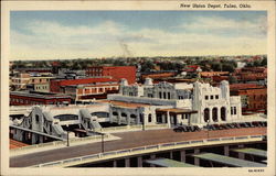 New Union Depot Tulsa, OK Postcard Postcard