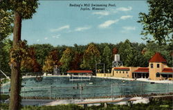Reding's Mill Swimming Pool Postcard
