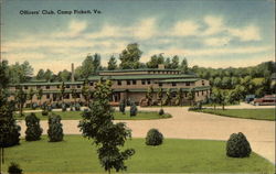 Officers' Club Postcard