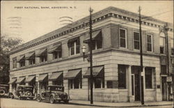 First National Bank Asheboro, NC Postcard 