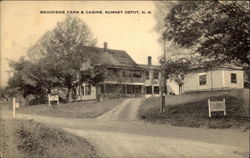 Brookside Farm & Cabins Rumney Depot, NH Postcard Postcard