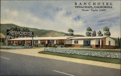 Ranchotel Tehachapi, CA Postcard Postcard