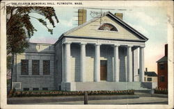 The Pilgrim Memorial Hall Postcard