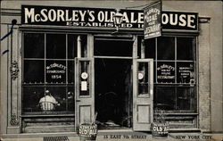 McSorley's Old Ale House New York, NY Postcard Postcard