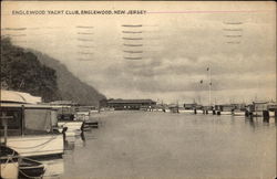 Englewood Yacht Club New Jersey Postcard Postcard