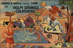 Having a Swell-tering Time Postcard