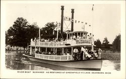 River Boat on Suwanee Postcard