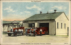 Billings Hospital, Fort Benjamin Harrison, IN Postcard Postcard