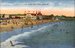 The Beach Postcard