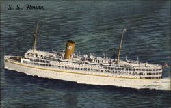 S.S. Florida Miami, FL Postcard Postcard