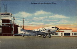 Rochester Airport Postcard