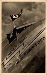 In Flight with the Flagship Fleet of American Airlines, Inc Postcard