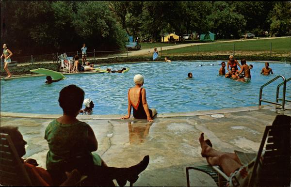 Canyon Meadows American Baptist Conference Center-Swimming Pool Lake Hughes California