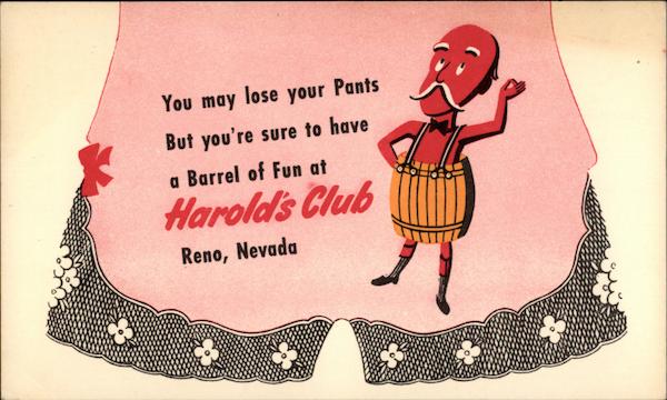 Harold's Club Reno Nevada