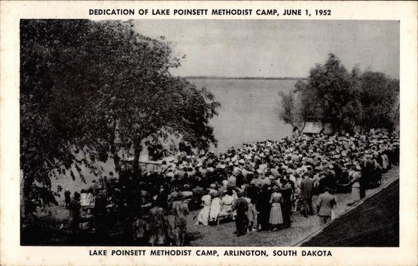 Dedication of Lake Poinsett Methodist Camp, June 1 1952 Arlington South Dakota