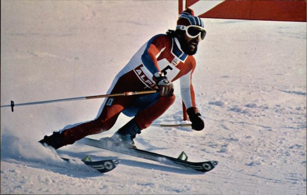 Heini Hemmi Skiing