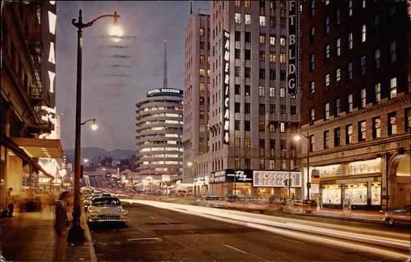 Hollywood and Vine California