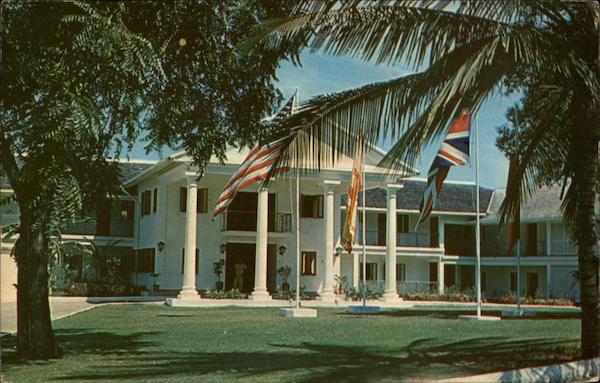 Plantation Inn - View of Main Entrance Ocho Rios Jamaica