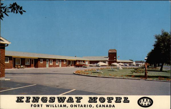 Kingsway Motel Fort William ON Canada Ontario