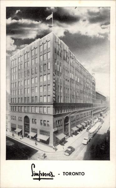 Simpson's - Toronto Canada Ontario