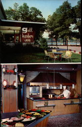 Gull Harbor Inn Richland, MI Postcard Postcard