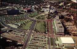Aerial View of State Capitol Postcard
